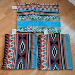 Southwestern Patterned Pillow Covers Set of 3